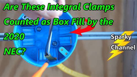 double gang electrical box meeting nec cable clamping|nec internal cable clamps.